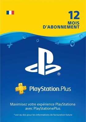 Abonnement psn 12 mois